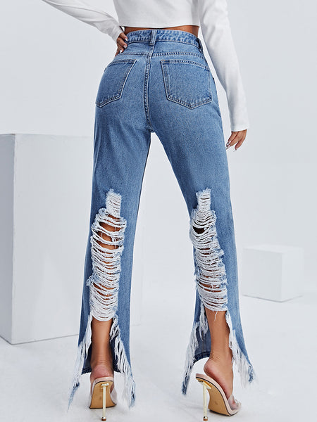 Y2k Ripped Jeans