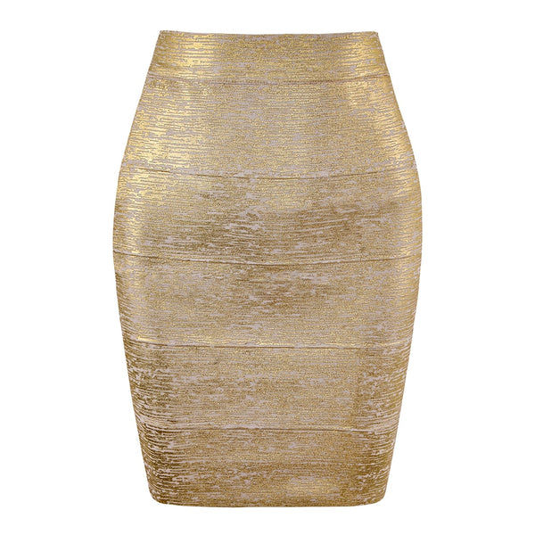 Bronze Bandage Skirt